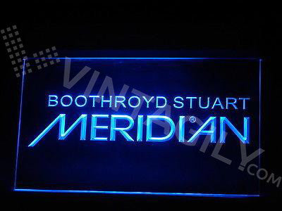 Boothroyd Stuart Meridian LED Sign - Blue - TheLedHeroes