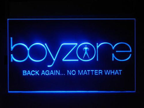 Boyzone LED Neon Sign USB - Blue - TheLedHeroes