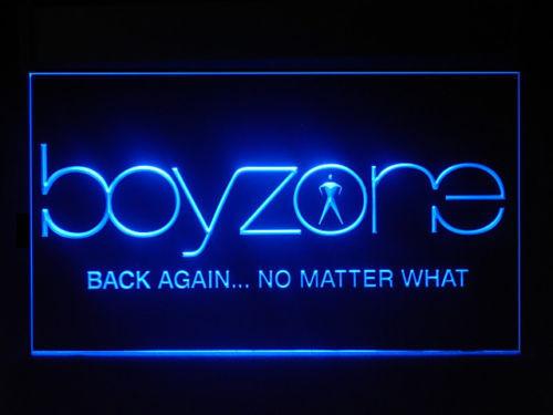 Boyzone LED Neon Sign Electrical - Blue - TheLedHeroes