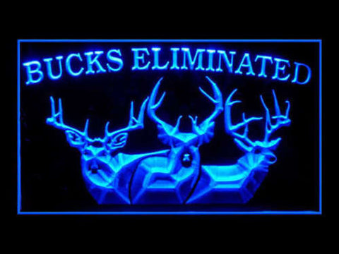 FREE Bucks Deer Eliminated LED Sign -  - TheLedHeroes
