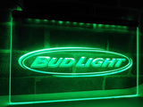 Bud Light (2) LED Neon Sign Electrical - Green - TheLedHeroes