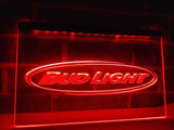 Bud Light (2) LED Neon Sign USB - Red - TheLedHeroes
