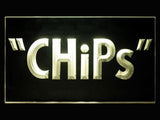 CHiPs LED Neon Sign USB - Yellow - TheLedHeroes