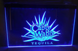 Cabo Wabo Tequila LED Neon Sign Electrical - Blue - TheLedHeroes
