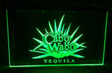 Cabo Wabo Tequila LED Neon Sign Electrical - Green - TheLedHeroes