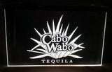 Cabo Wabo Tequila LED Neon Sign USB - White - TheLedHeroes