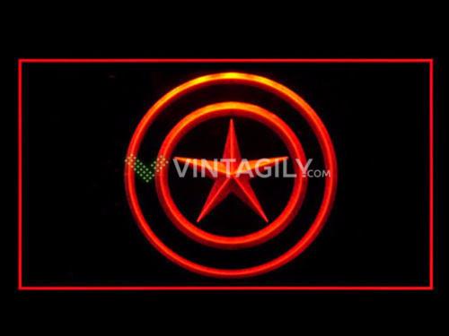 Captain America LED Neon Sign USB -  - TheLedHeroes