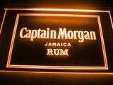 Captain Morgan Jamaica Rum LED Neon Sign Electrical - Orange - TheLedHeroes