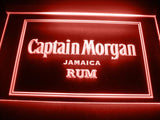 Captain Morgan Jamaica Rum LED Neon Sign Electrical - Red - TheLedHeroes