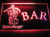 Captain Morgan Bar LED Neon Sign Electrical - Red - TheLedHeroes