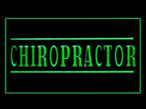 Chiropractor Health Care LED Neon Sign USB - Green - TheLedHeroes