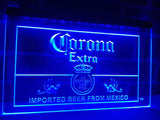 Corona Extra (2) LED Neon Sign Electrical - Blue - TheLedHeroes
