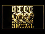 Creedence Clearwater Revival LED Neon Sign USB - Yellow - TheLedHeroes