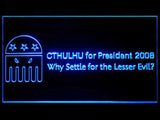 Cthulhu for President LED Neon Sign USB - Blue - TheLedHeroes