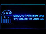 Cthulhu for President LED Sign - Blue - TheLedHeroes