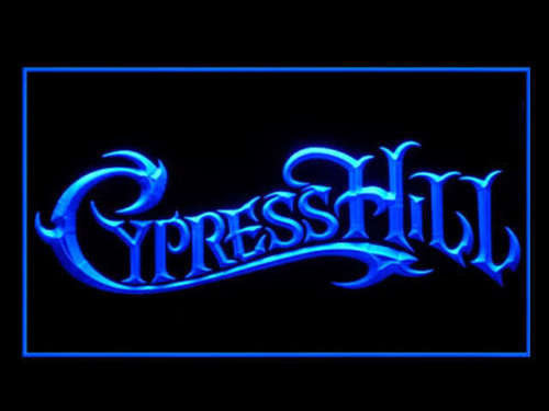 FREE Cypress Hill LED Sign - Blue - TheLedHeroes