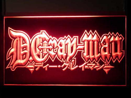 D.Gray-man LED Neon Sign USB - Red - TheLedHeroes