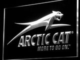 Arctic Cat Snowmobiles Logo LED Sign - White - TheLedHeroes
