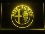 Alfa Romeo LED Neon Sign Electrical - Yellow - TheLedHeroes