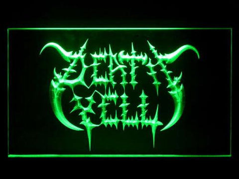 Death Yell LED Neon Sign Electrical - Green - TheLedHeroes