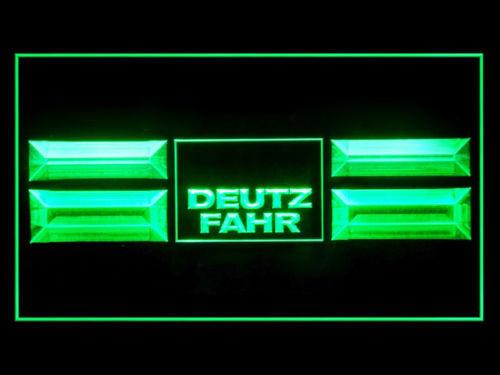 Deutz Fahr Service Repair Parts LED Neon Sign USB - Green - TheLedHeroes