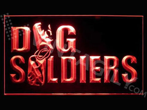 Dog Soldiers LED Neon Sign USB -  - TheLedHeroes