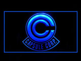 Dragon Ball Z Capsule Corp. LED Neon Sign Electrical - Blue - TheLedHeroes