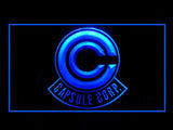 FREE Dragon Ball Z Capsule Corp. LED Sign - Blue - TheLedHeroes