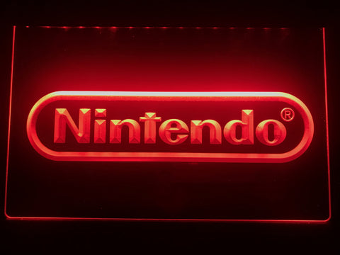 FREE Nintendo LED Sign - Red - TheLedHeroes