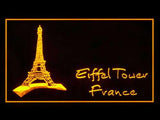Eiffel Tower LED Neon Sign USB - Yellow - TheLedHeroes