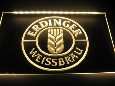 Erdinger Weissbrau LED Sign -  Yellow - TheLedHeroes