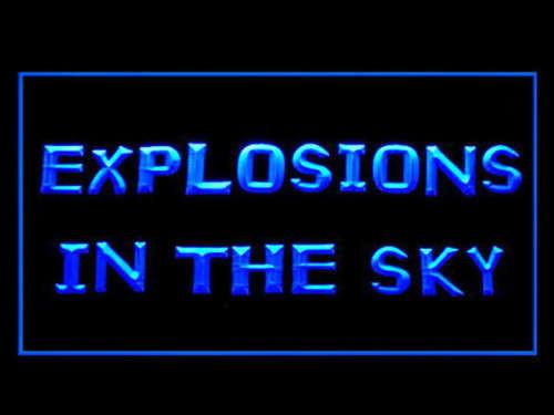 Explosions in the Sky LED Neon Sign Electrical - Blue - TheLedHeroes
