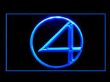 Fantastic Four LED Neon Sign Electrical - Blue - TheLedHeroes