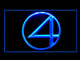 FREE Fantastic Four LED Sign - Blue - TheLedHeroes