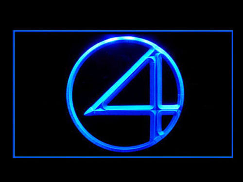 Fantastic Four LED Sign - Blue - TheLedHeroes