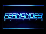 Fernandes Guitar LED Neon Sign Electrical - Blue - TheLedHeroes