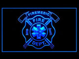 FireMedic LED Neon Sign USB - Blue - TheLedHeroes