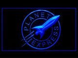 FREE Futurama Planet Express LED Sign - Blue - TheLedHeroes