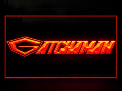Gatchaman LED Neon Sign USB - Orange - TheLedHeroes