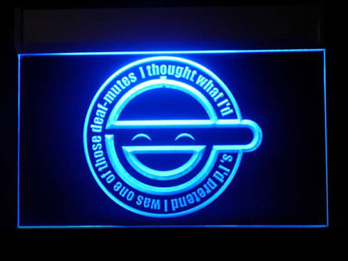 Ghost In The Shell LED Sign - Blue - TheLedHeroes