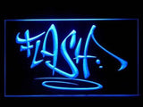 Grandmaster Flash LED Neon Sign USB - Blue - TheLedHeroes
