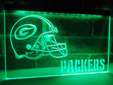 FREE Green Bay Packers (2) LED Sign - Green - TheLedHeroes