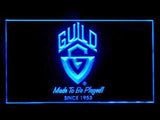 FREE Guild Guitars LED Sign - Blue - TheLedHeroes