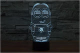 Despicable Me 3D LED LAMP -  - TheLedHeroes