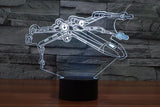 X-Wing 3D LED LAMP -  - TheLedHeroes