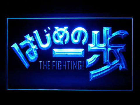 FREE Hajime No Ippo Fight LED Sign - Blue - TheLedHeroes