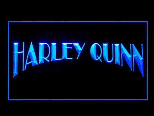 FREE Harley Quinn LED Sign - Blue - TheLedHeroes