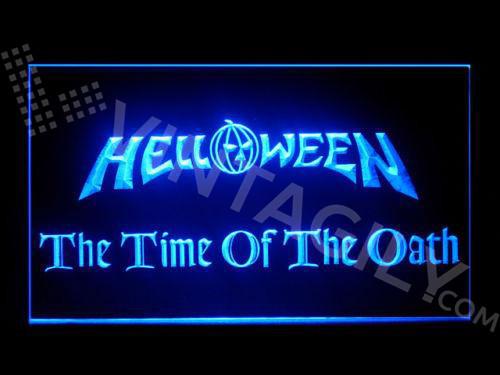 Helloween The Time Of The Oath LED Neon Sign Electrical -  - TheLedHeroes