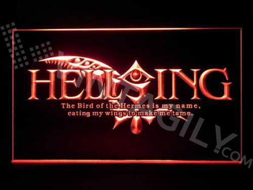 Hellsing LED Neon Sign Electrical - Red - TheLedHeroes