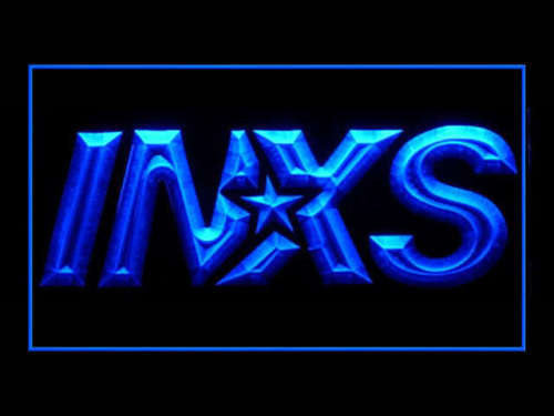 INXS LED Sign - Blue - TheLedHeroes
